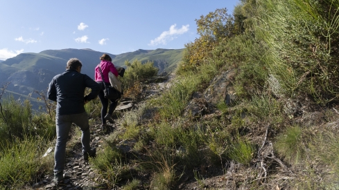 Ruta BTT en los canales romanos de la Tebaida Berciana | Foto: César Sánchez, ICAL Ruta BTT en los canales romanos de la Tebaida Berciana | Foto: César Sánchez, ICAL