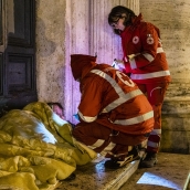 Cruz Roja León atiende a 235 personas sin hogar en lo que va de año