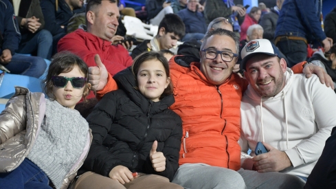 Afición durante el Ponferradina Amorebieta (91) Afición durante el Ponferradina Amorebieta (91)
