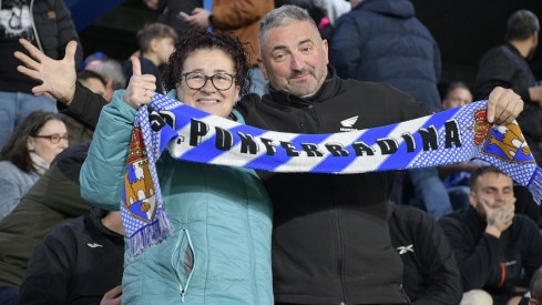Afición durante el Ponferradina Amorebieta (107) Afición durante el Ponferradina Amorebieta (107)