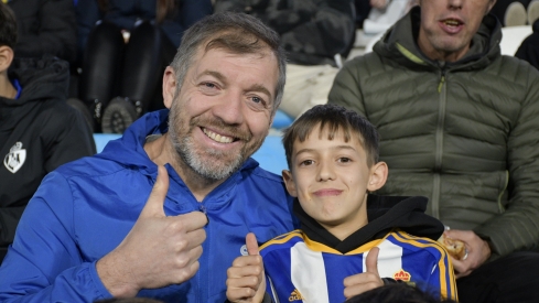 Afición durante el Ponferradina Amorebieta (130) Afición durante el Ponferradina Amorebieta (130)