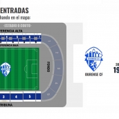 Compra de entradas para el Ourense Ponferradina