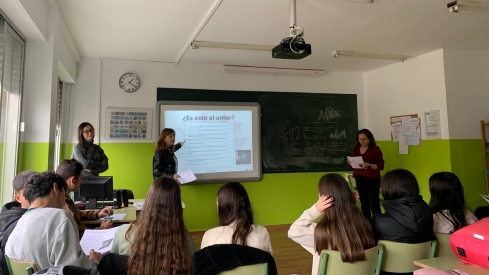 Charla de educación sexual y violencia de género en el San José Obrero  