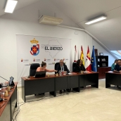 Pleno del Consejo Comarcal del Bierzo celebrado este martes Pleno del Consejo Comarcal del Bierzo celebrado este martes