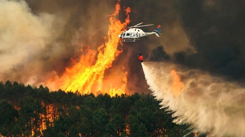 UPL cuestiona a la Junta por no cumplir sus compromisos en materia de incendios forestales / Fotografía de José Vicente