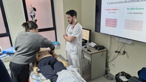 Finalizan los cursos para residentes del Hospital del Bierzo en Soporte Vital Básico y Avanzado