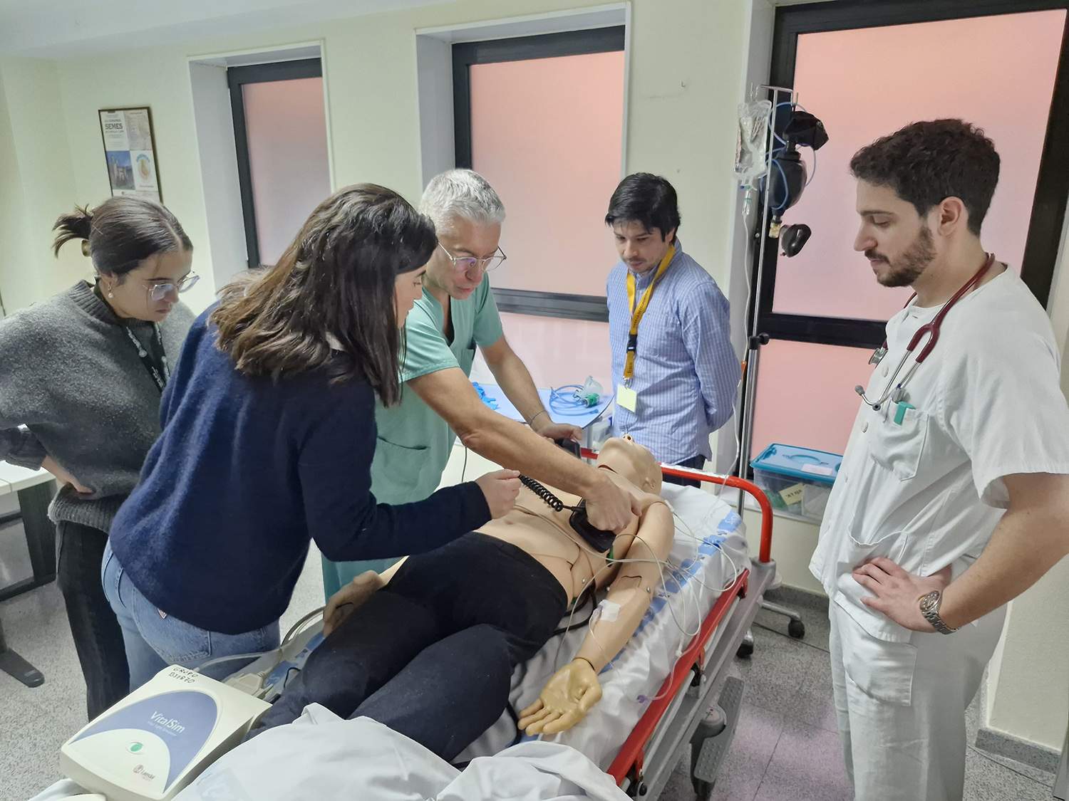 Finalizan los cursos para residentes del Hospital del Bierzo en Soporte Vital Básico y Avanzado 