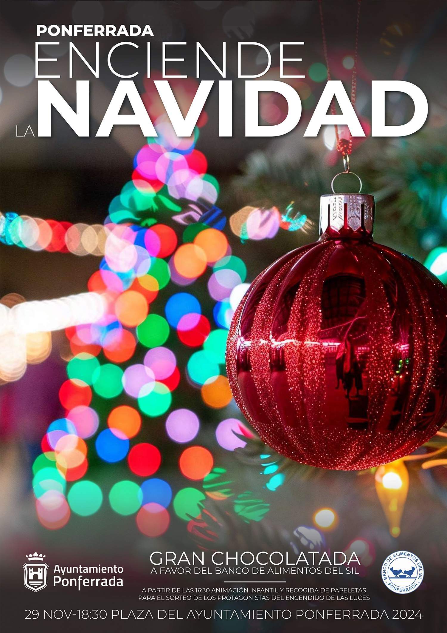 Cartel Ponferrada Enciende La Navidad 2024