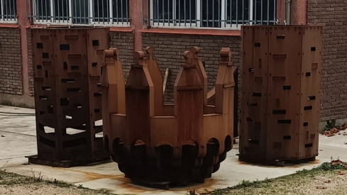 Ponferrada se prepara para dar la bienvenida a la nueva glorieta que sustituirá a los ciclistas