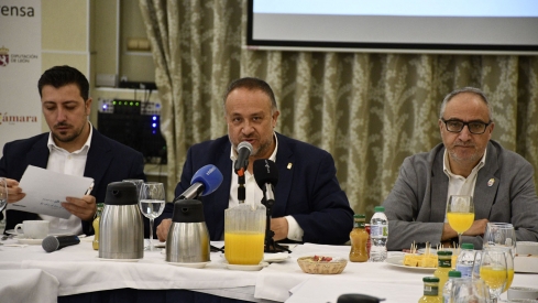 Desayuno InfoBierzo con Gerardo Álvarez Courel, presidente de la Diputación de León  (28)