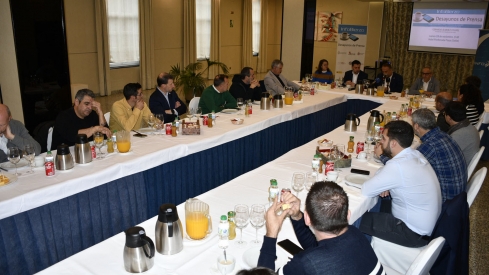 Desayuno InfoBierzo con Gerardo Álvarez Courel, presidente de la Diputación de León  (35)
