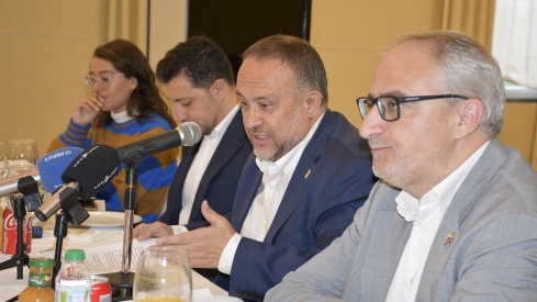 Desayuno InfoBierzo con Gerardo Álvarez Courel, presidente de la Diputación de León  (38)