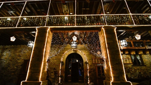 Encendido de las luces de Navidad del Palacio de Canedo (27)