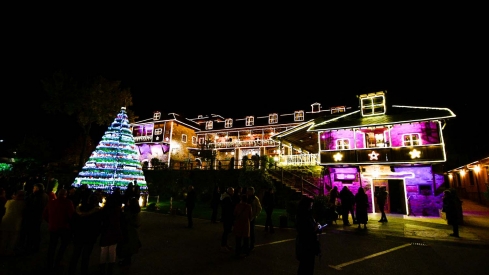 Encendido de las luces de Navidad del Palacio de Canedo (20)