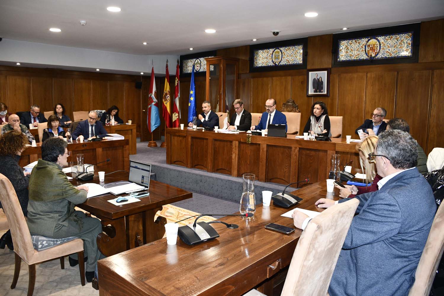 Pleno del Ayuntamiento de Ponferrada.