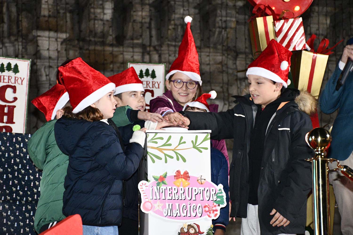 Encendido de las luces de Navidad de Ponferrada