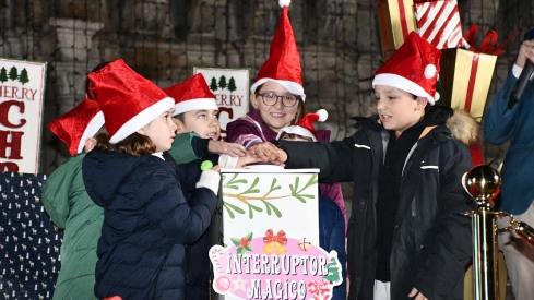 Encendido de las luces de Navidad de Ponferrada  