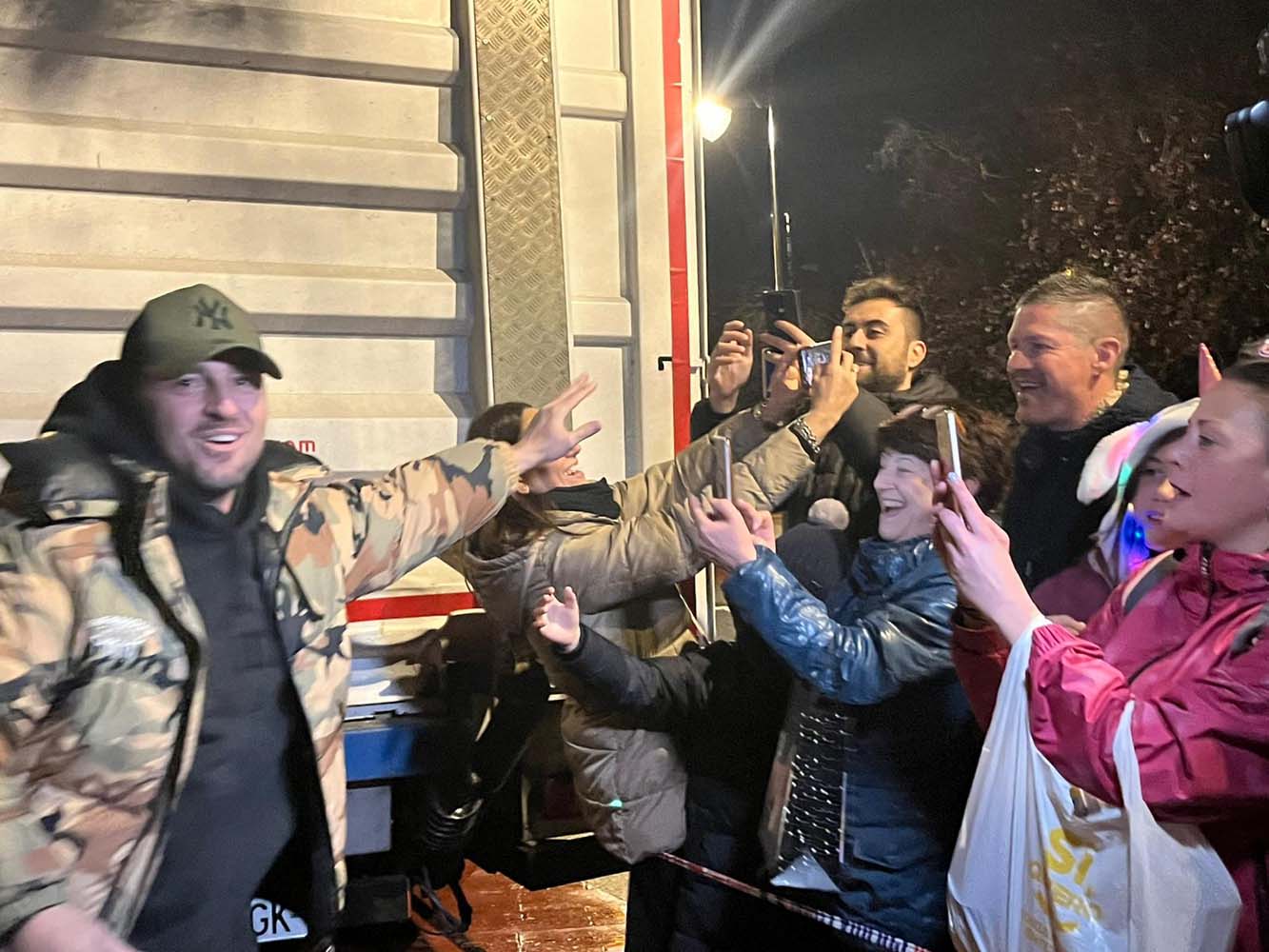 Bustamante antres del concierto del Black Friday de Ponferrada 