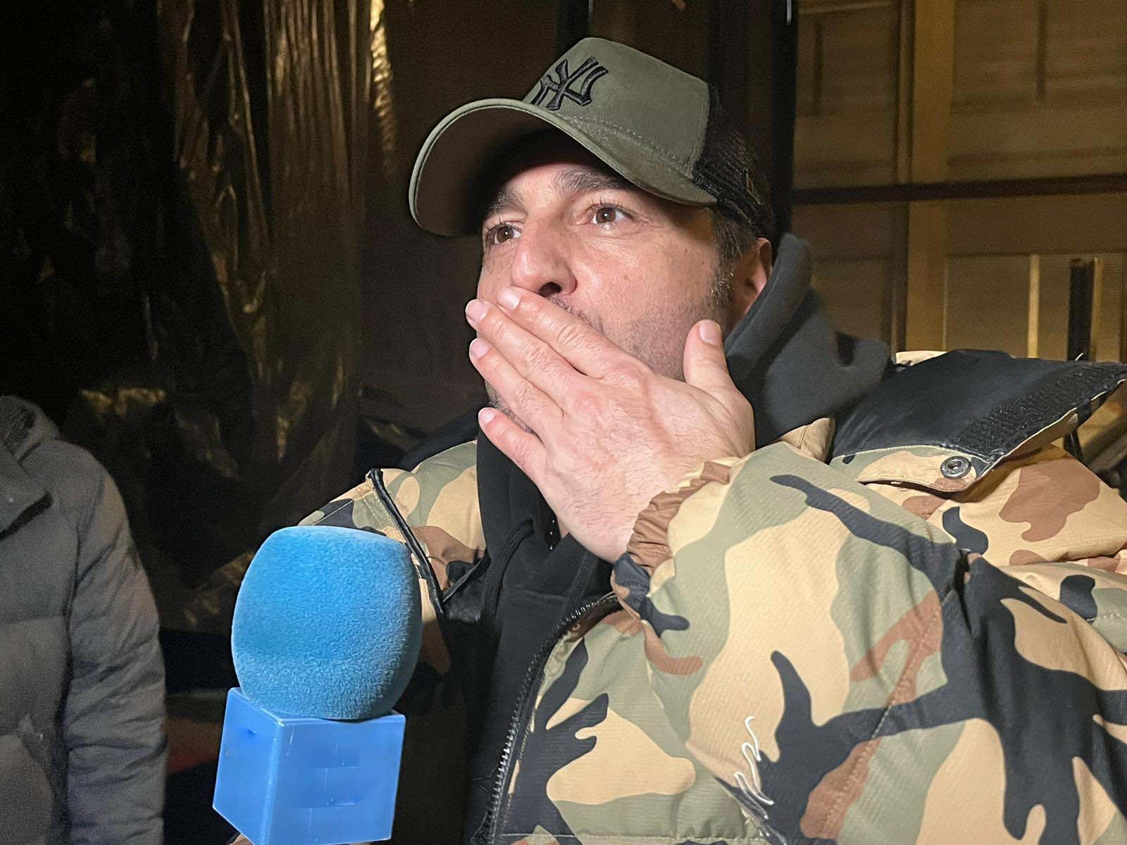 Bustamante antres del concierto del Black Friday de Ponferrada 