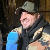 Bustamante antes del concierto del Black Friday de Ponferrada 