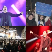 Concierto de Bustamante en el Black Friday de Ponferrada