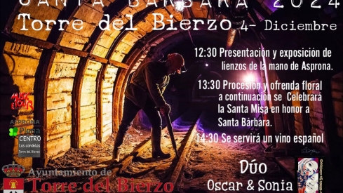 Carte de Santa Bárbara en Torre del Bierzo Carte de Santa Bárbara en Torre del Bierzo