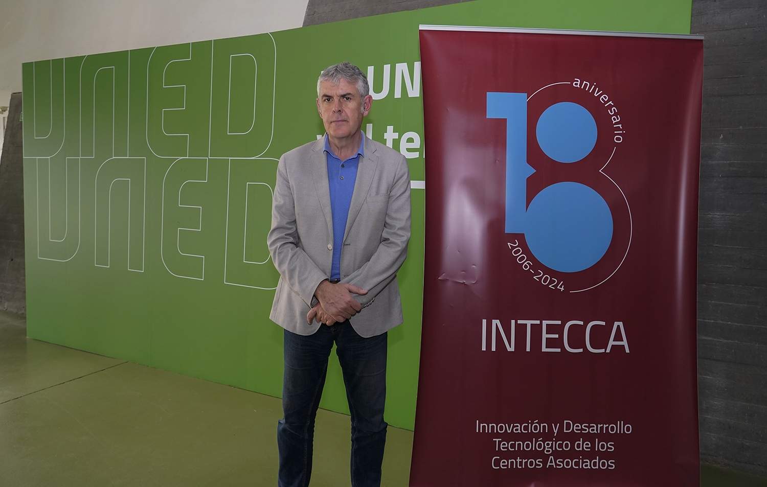Jorge Vega, director de Innovación y Desarrollo Tecnológico de los Centros Asociados de la UNED (INTECCA) | Foto: César Sánchez, ICAL