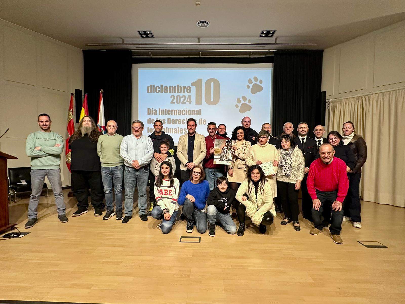 Acto en Ponferrada delDía Internacional de los Derechos de los Animales 