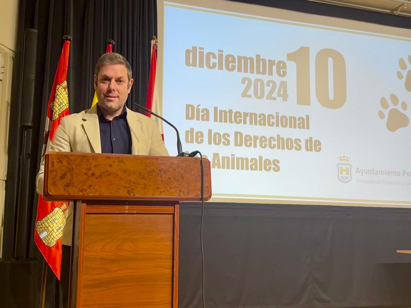 Acto en Ponferrada delDía Internacional de los Derechos de los Animales