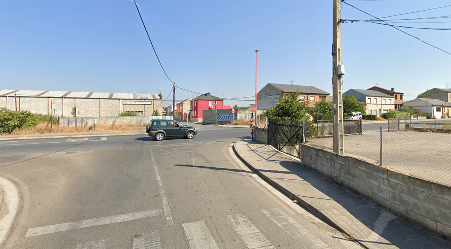 Cruce de Toral de Merayo.