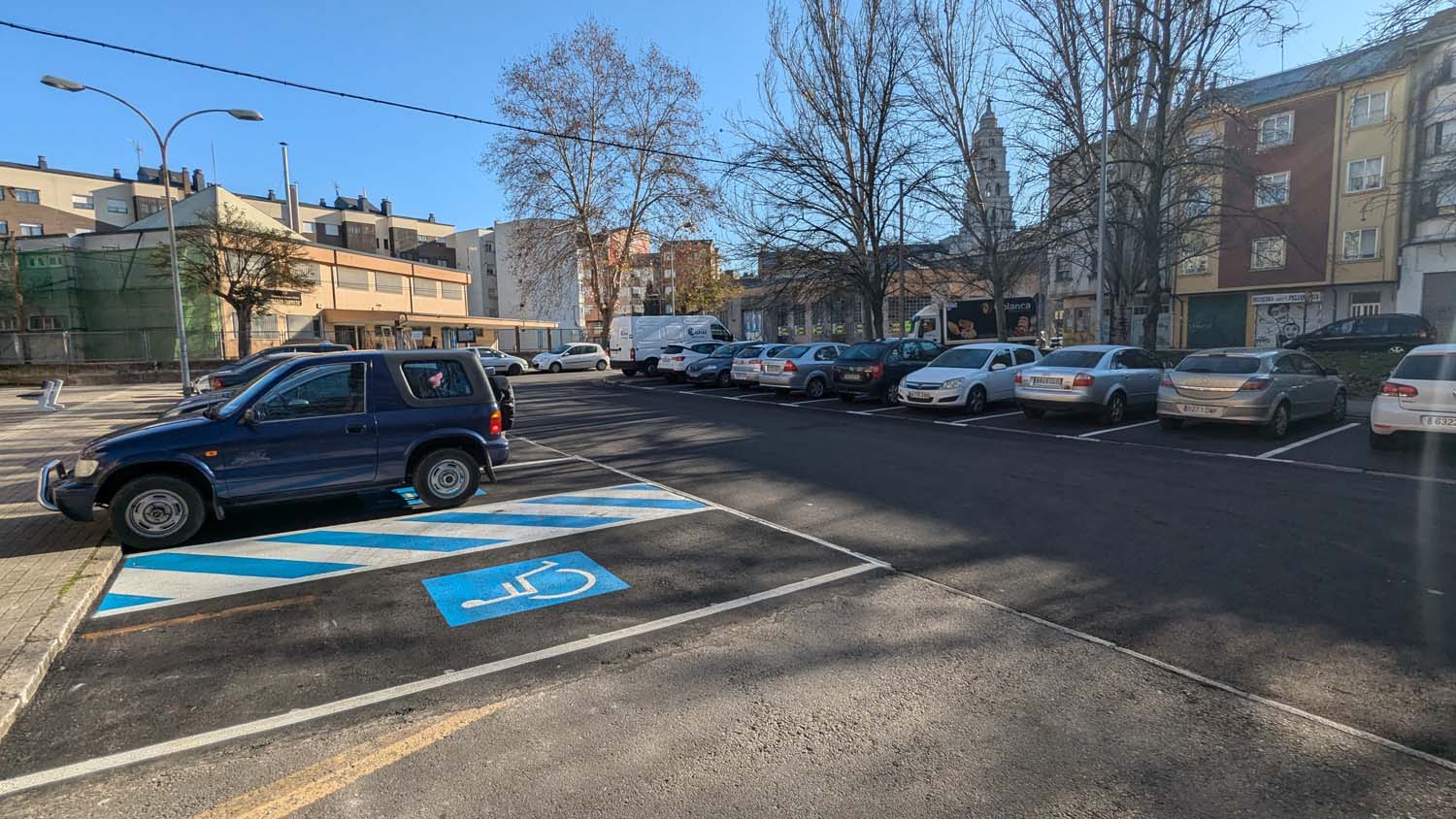 Nuevo aparcamiento del centro de salud Ponferrada II, Picotuerto Nuevo aparcamiento del centro de salud Ponferrada II, Picotuerto