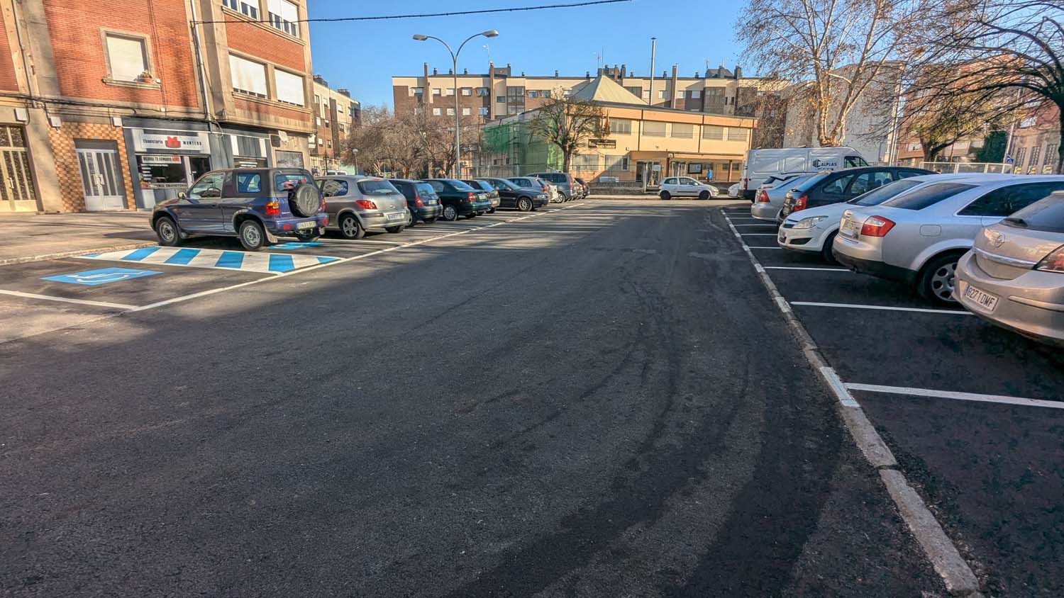 Nuevo aparcamiento del centro de salud Ponferrada II, Picotuerto Nuevo aparcamiento del centro de salud Ponferrada II, Picotuerto