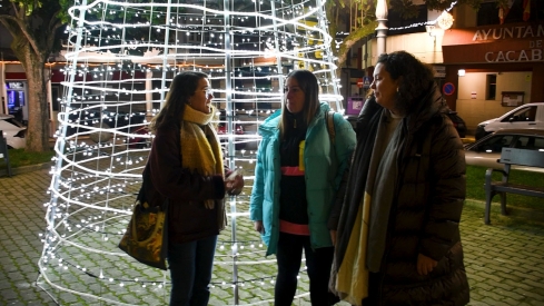 Luces navideñas de Cacabelos 