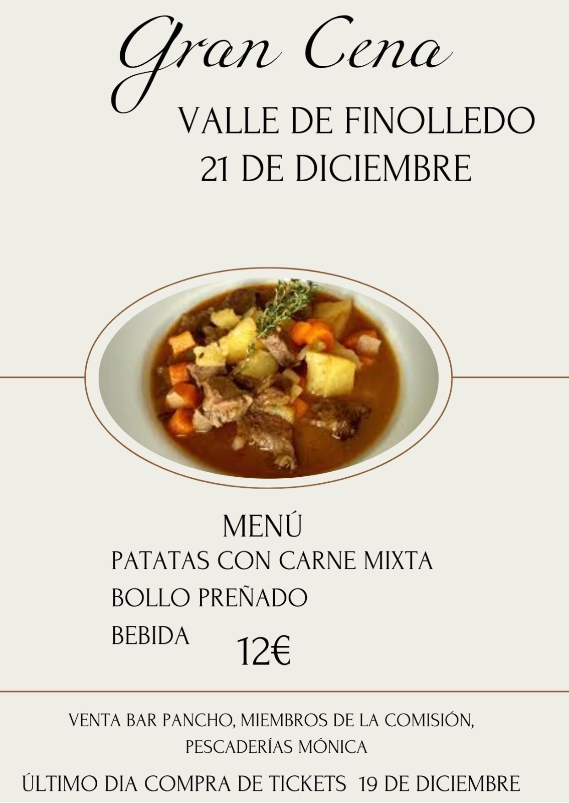 Carle de la Gran Cena de Valle de Finolledo