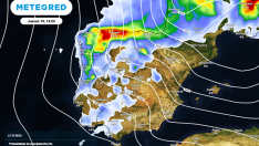Una DANA traerá lluvias y nieve en cotas de 1.400 metros en El Bierzo y Laciana anticipo de un 'finde' gélido con mínimas hasta -4º