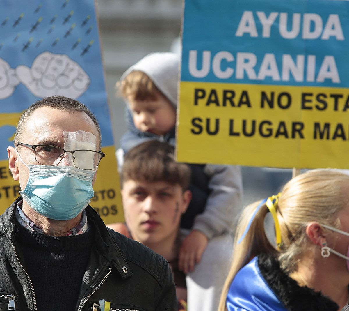 Marcha a favor de Ucrania