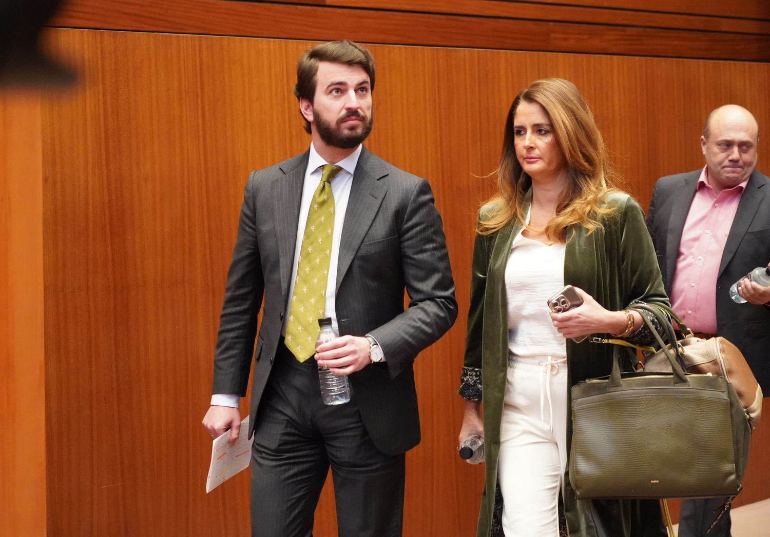 Juan García-Gallardo, portavoz de Vox, en el Pleno de las Cortes de Castilla y León | Leticia Pérez / ICAL