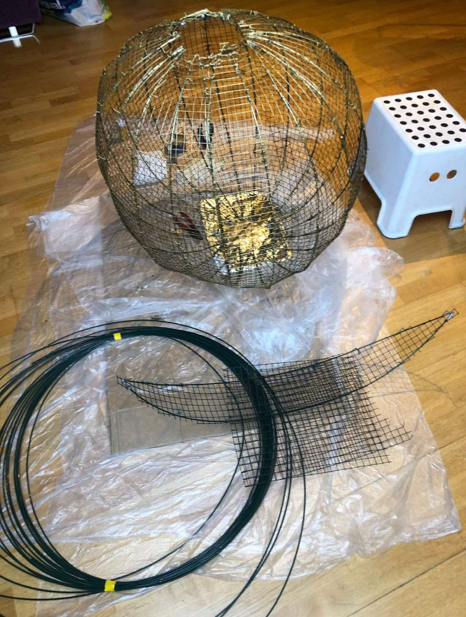 Balcón navideño de Carmen Rozas en Ponferrada Balcón navideño de Carmen Rozas en Ponferrada