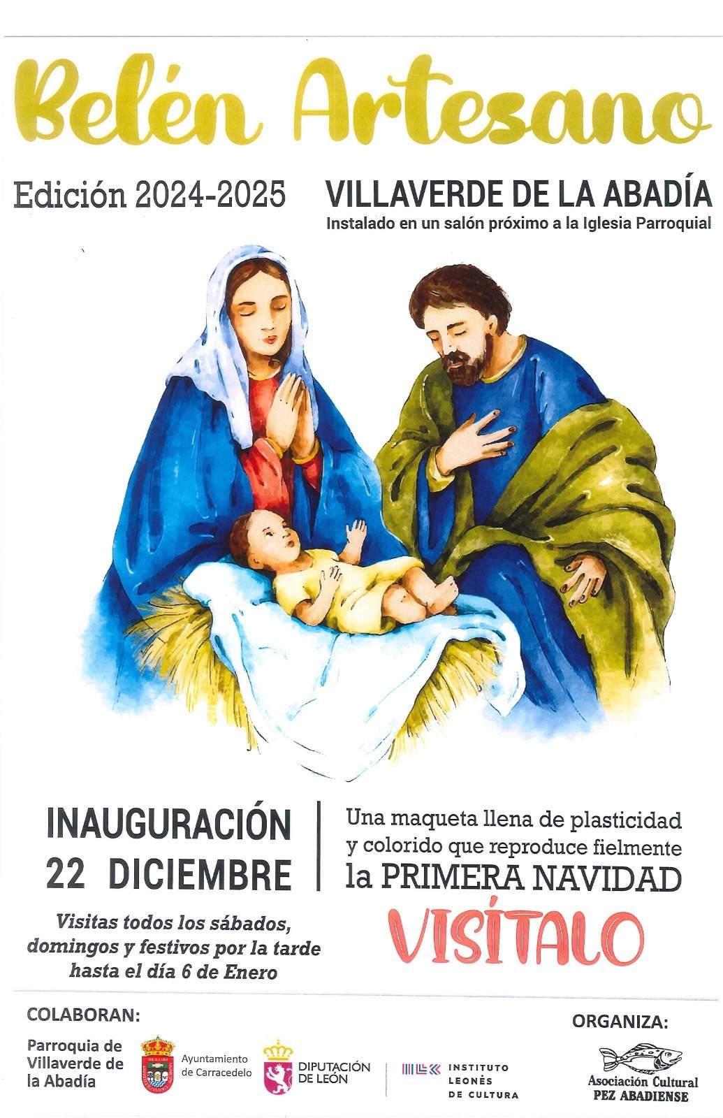 Belen artesano de Villaverde de la Abadía Belen artesano de Villaverde de la Abadía
