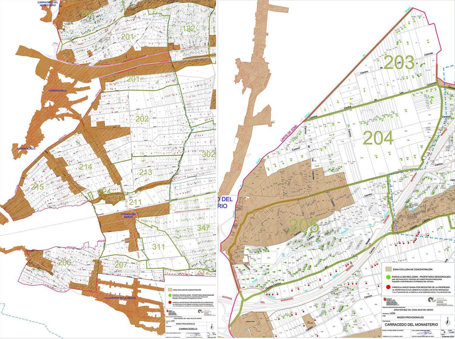 Concentración parcelaria Carracedelo