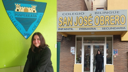 Nerea Montes Montero, estudiante de cuarto de la ESO del colegio San José Obrero