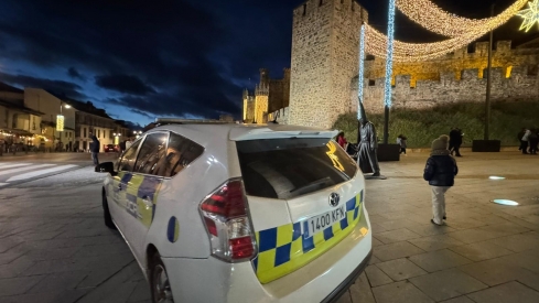 Policía de Ponferrada en Navidad