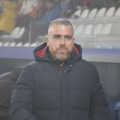 Javi Rey, entrenador de la Ponferradina 