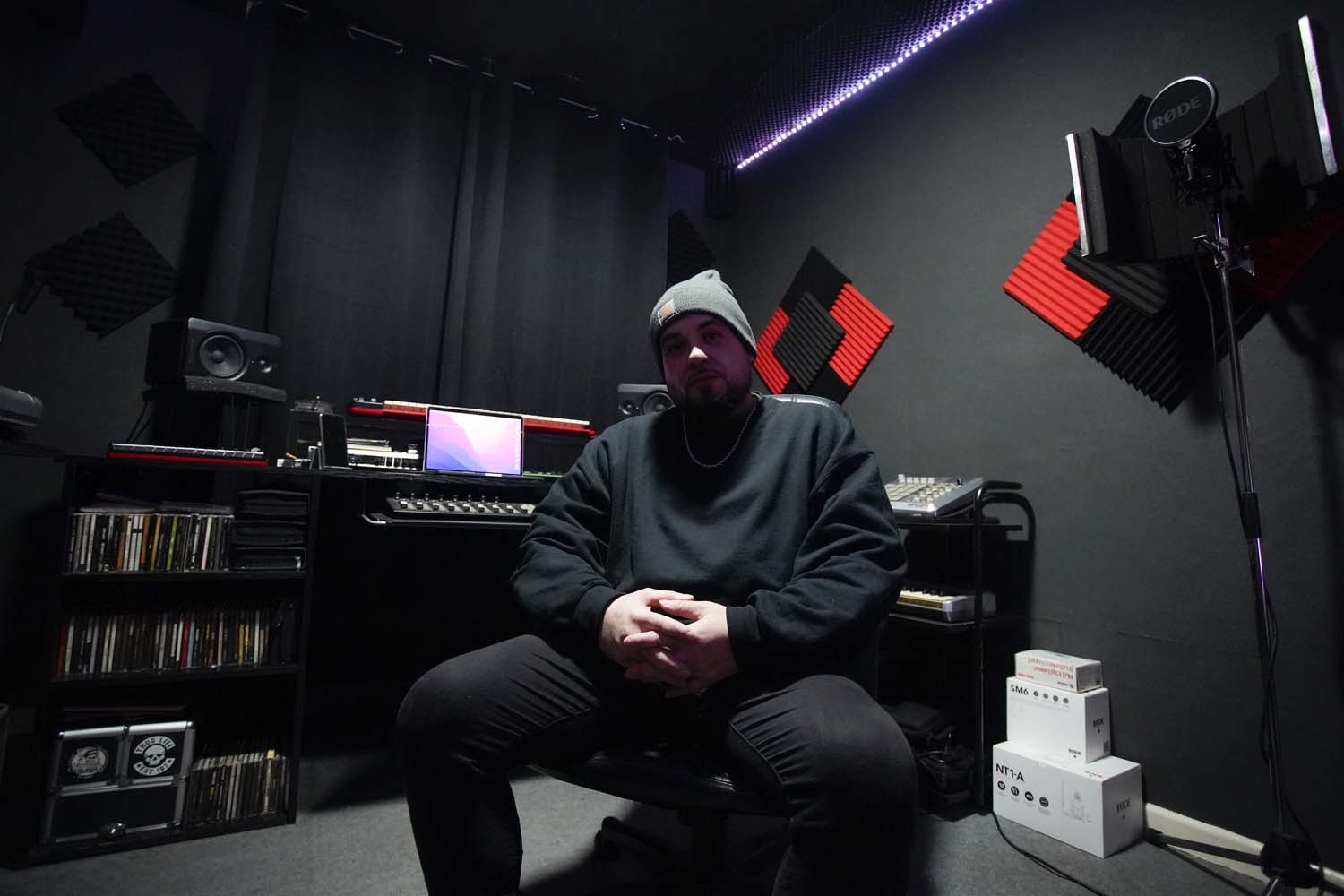 César Sánchez ICAL. El rapero berciano Soker prepara su nuevo álbum 