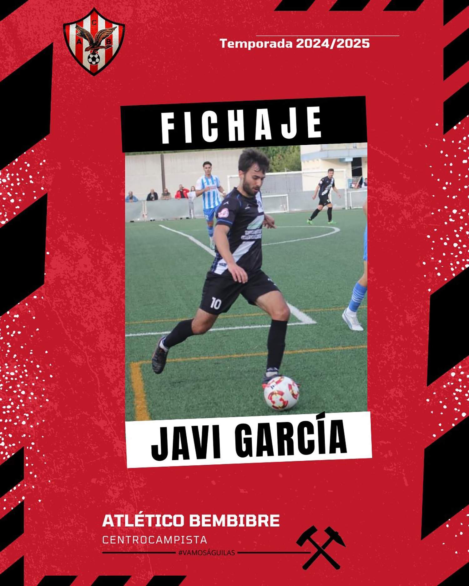 Javi García, nuevo fichaje del Atlético Bembibre Javi García, nuevo fichaje del Atlético Bembibre