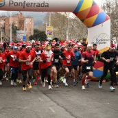 La San Silvestre de Ponferrada despide el 2024 a toda zapatilla