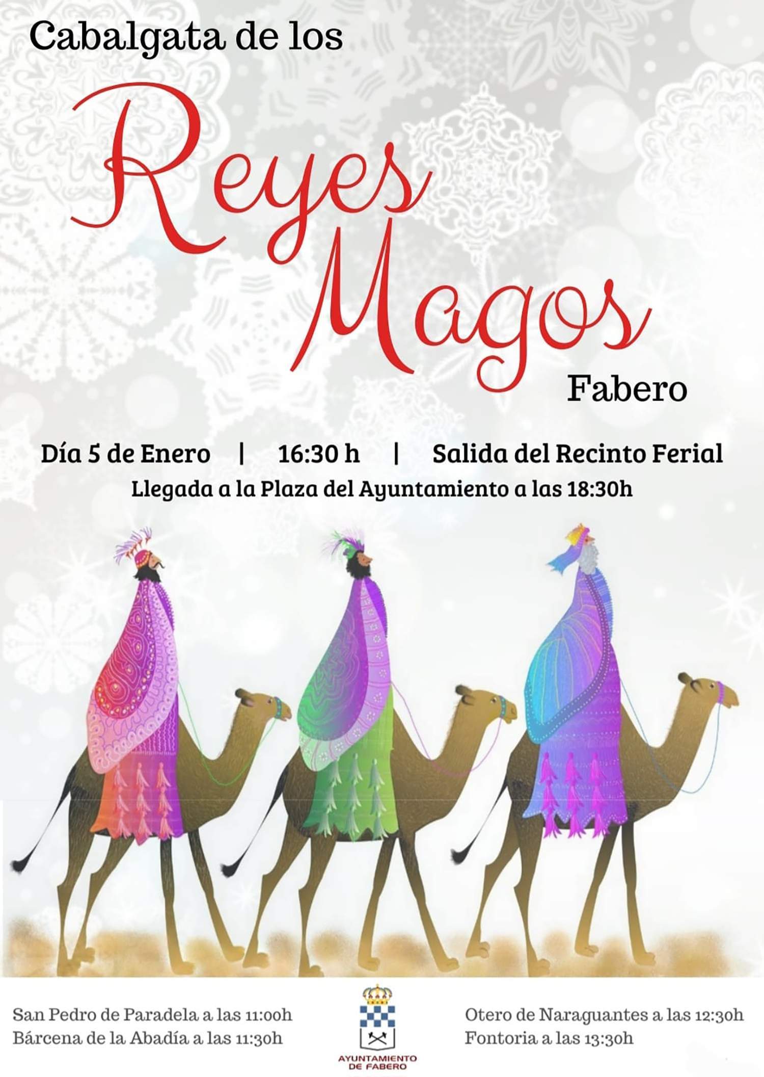 Cabalgata de Reyes en Fabero