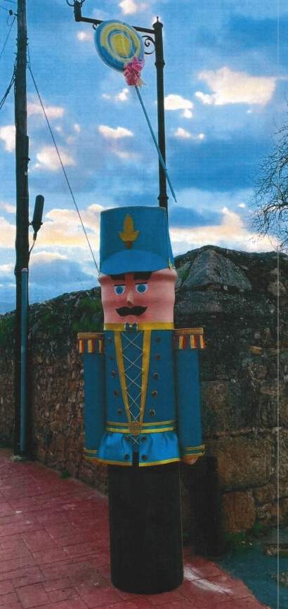 Decoración presentada por la Junta Vecinal de Santo Tomás de las Ollas Decoración presentada por la Junta Vecinal de Santo Tomás de las Ollas