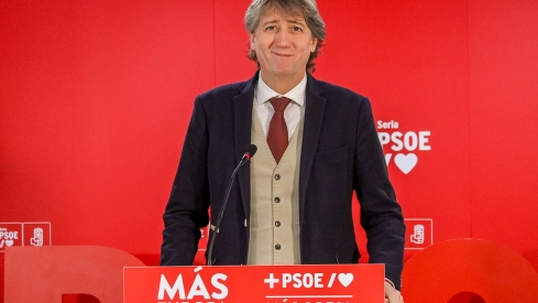 El alcalde de Soria, Carlos Martínez.