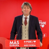 El alcalde de Soria, Carlos Martínez.